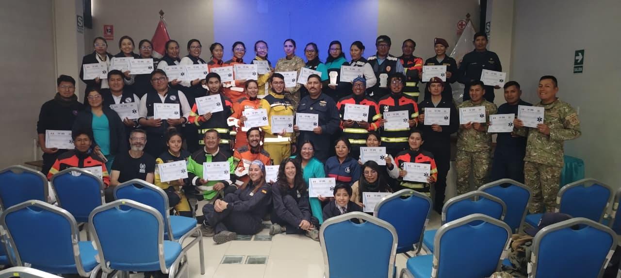 🔥🚑 ¡SE CULMINÓ CON ÉXITO EL CURSO DE ASISTENCIA SANITARIA EN EMERGENCIAS! 🚒🔥
